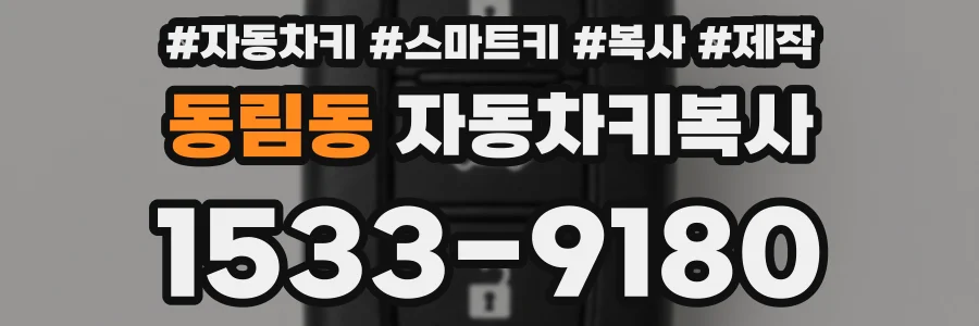 동림동 자동차키복사