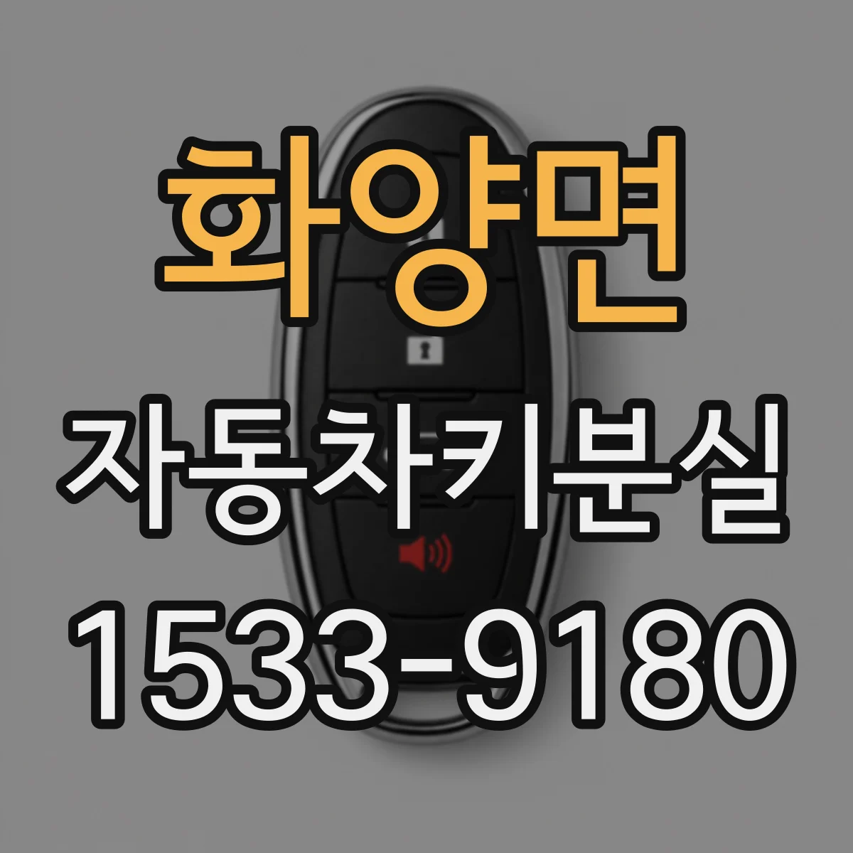 화양면 자동차키분실