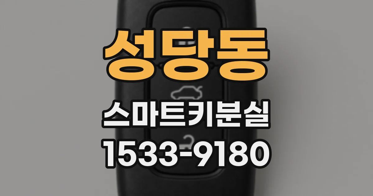 성당동 스마트키분실