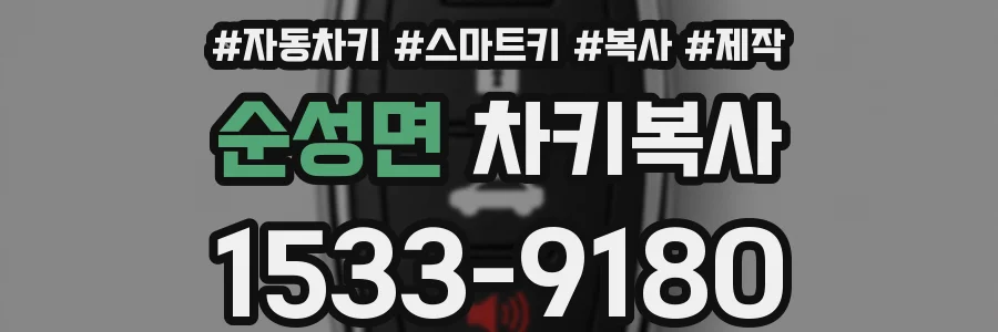 순성면 차키복사