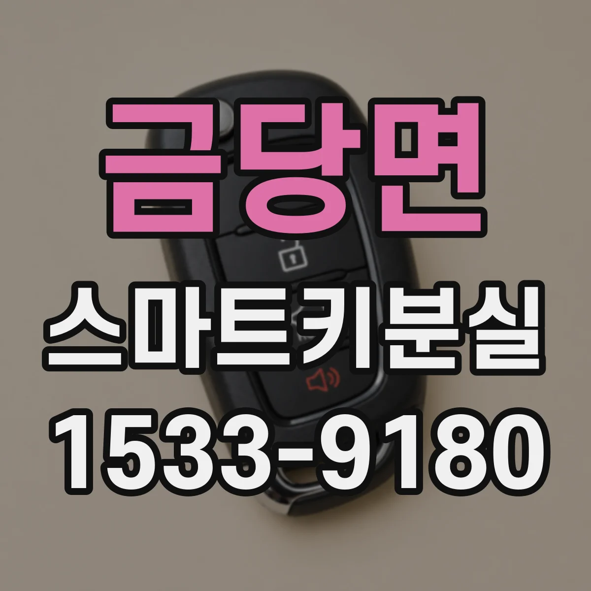 금당면 스마트키분실
