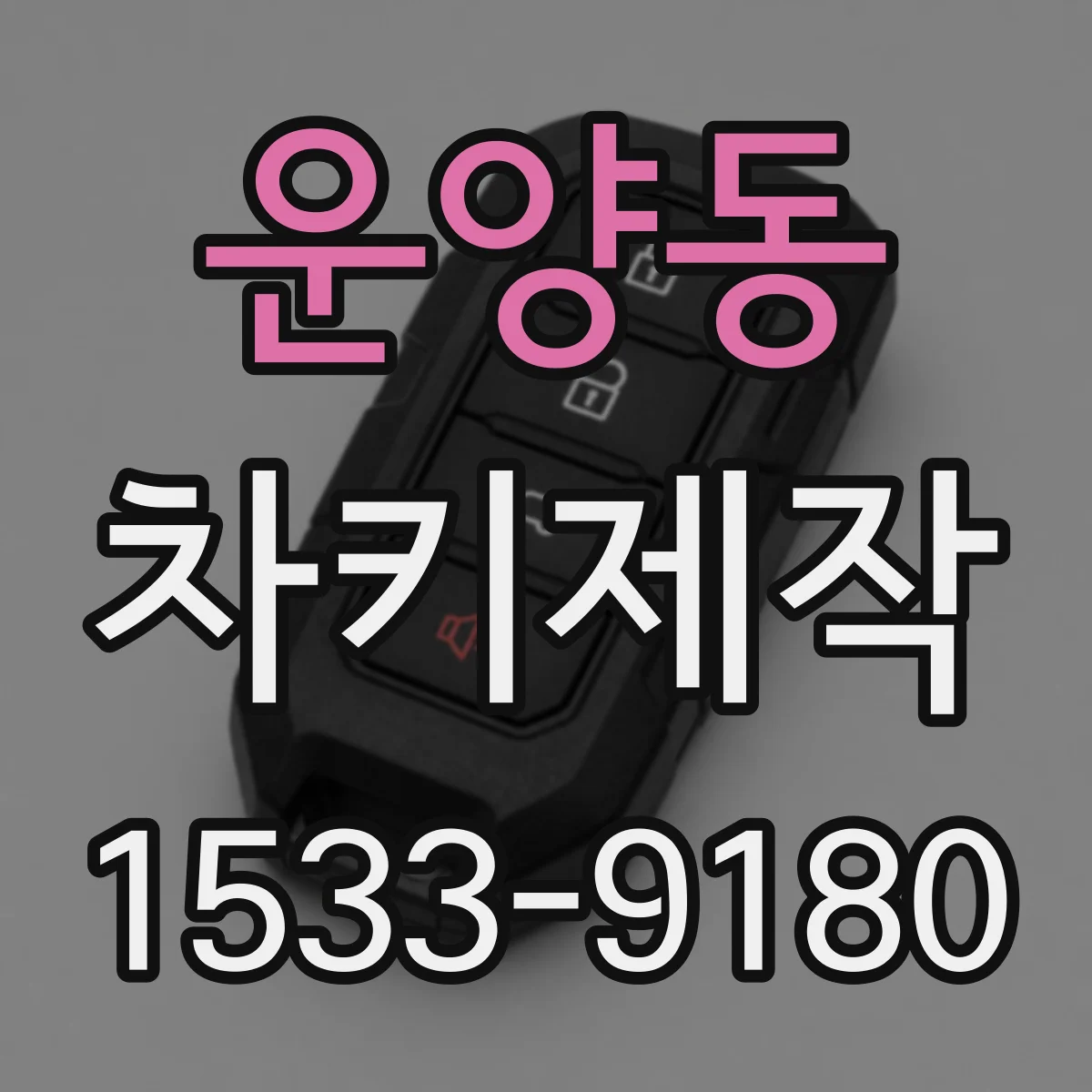 운양동 차키제작