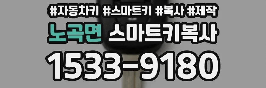 노곡면 스마트키복사