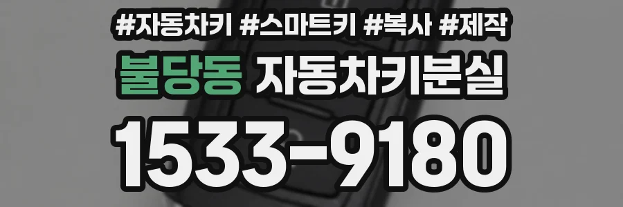 불당동 자동차키분실