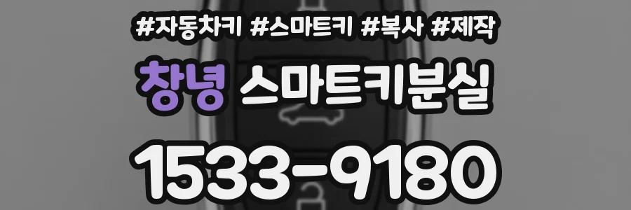 창녕 스마트키분실
