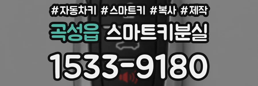 곡성읍 스마트키분실