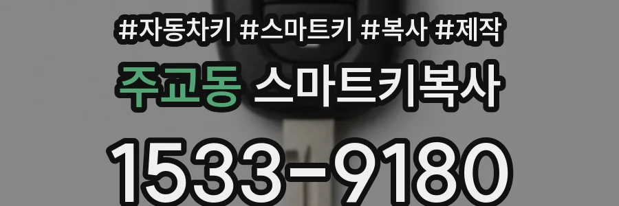 주교동 스마트키복사