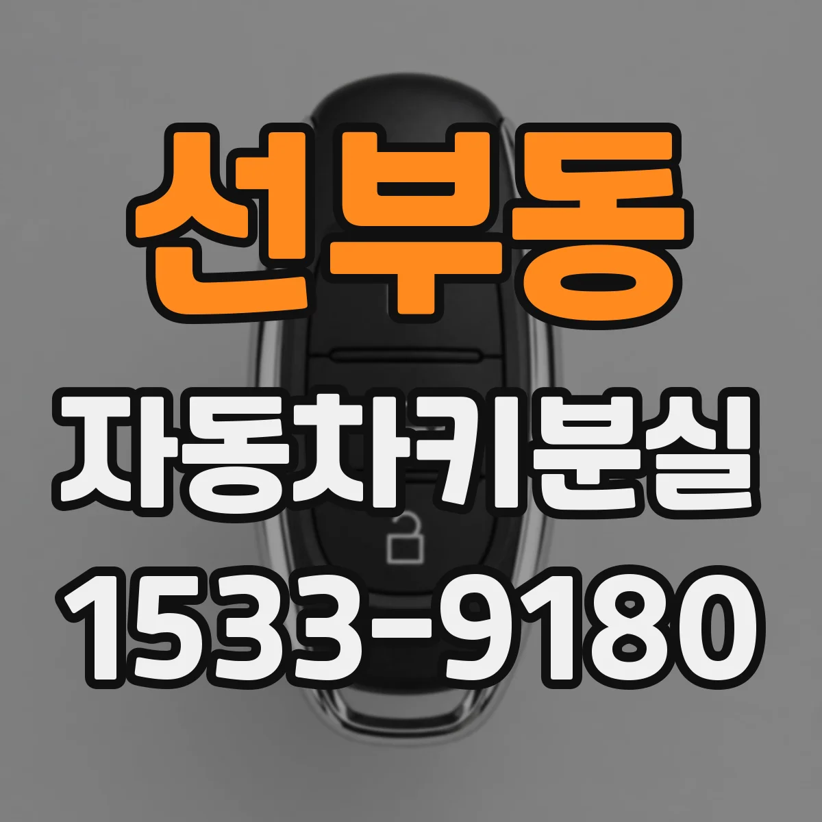 선부동 자동차키분실