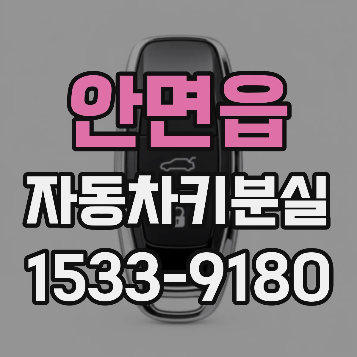 안면읍 자동차키분실
