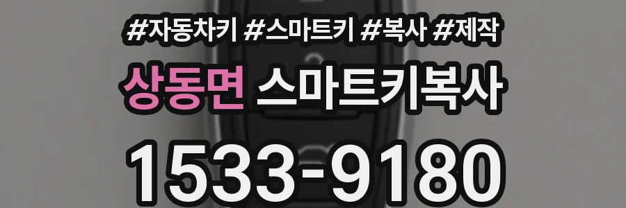 상동면 스마트키복사