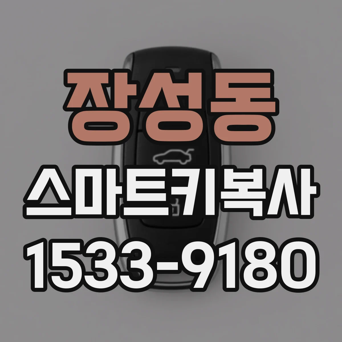 장성동 스마트키복사