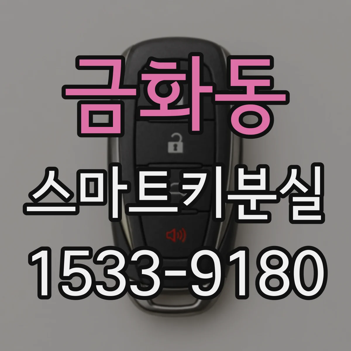 금화동 스마트키분실