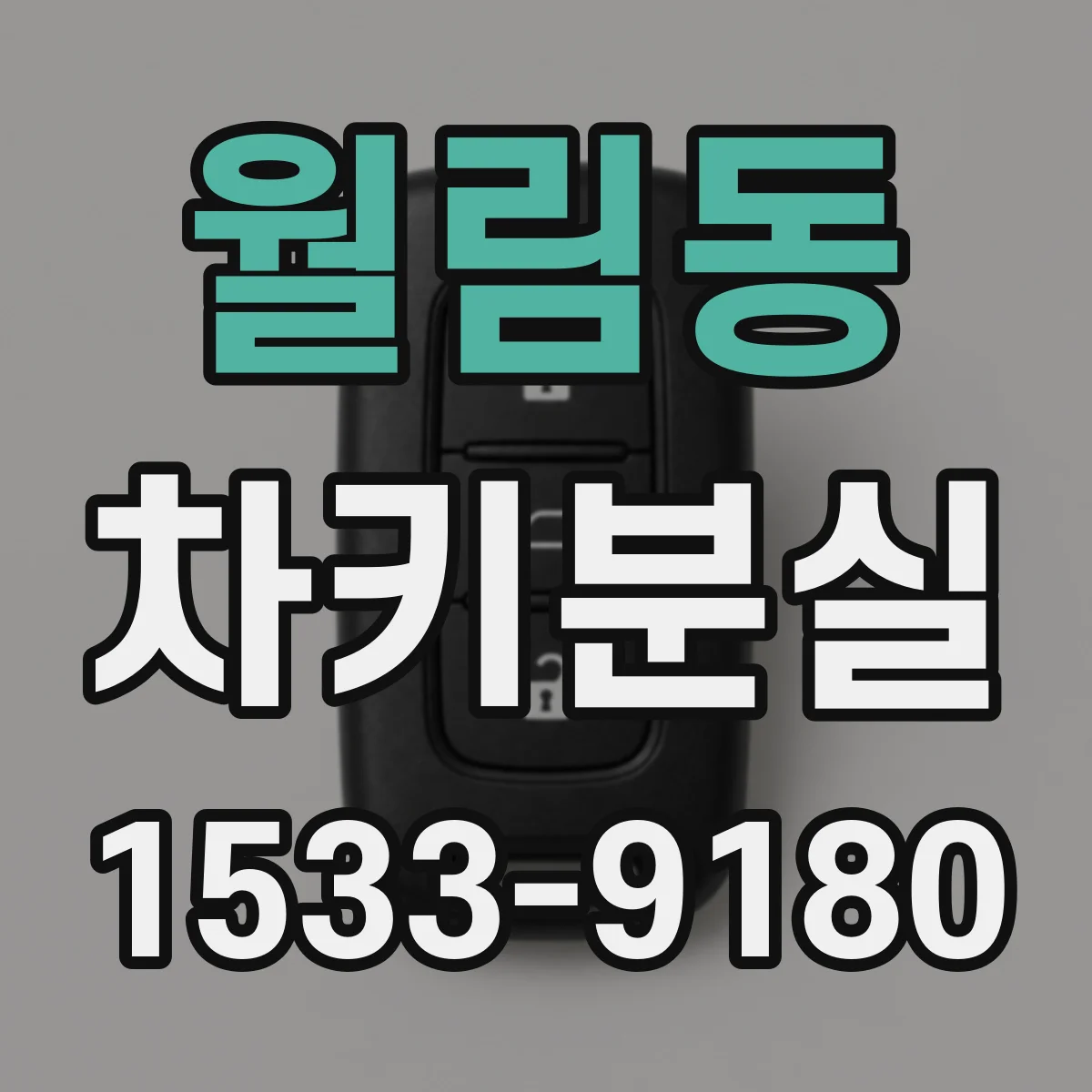 월림동 차키분실