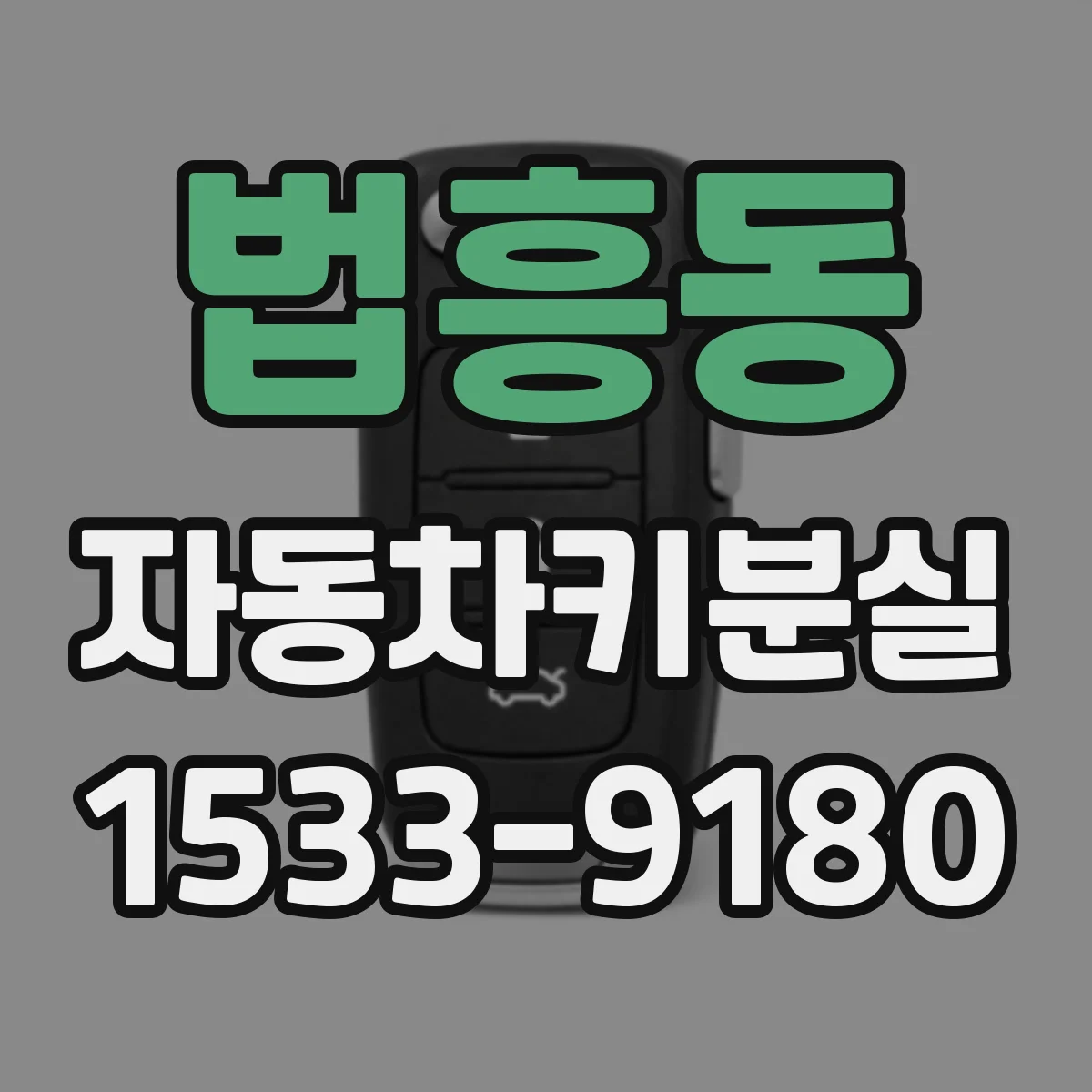 법흥동 자동차키분실