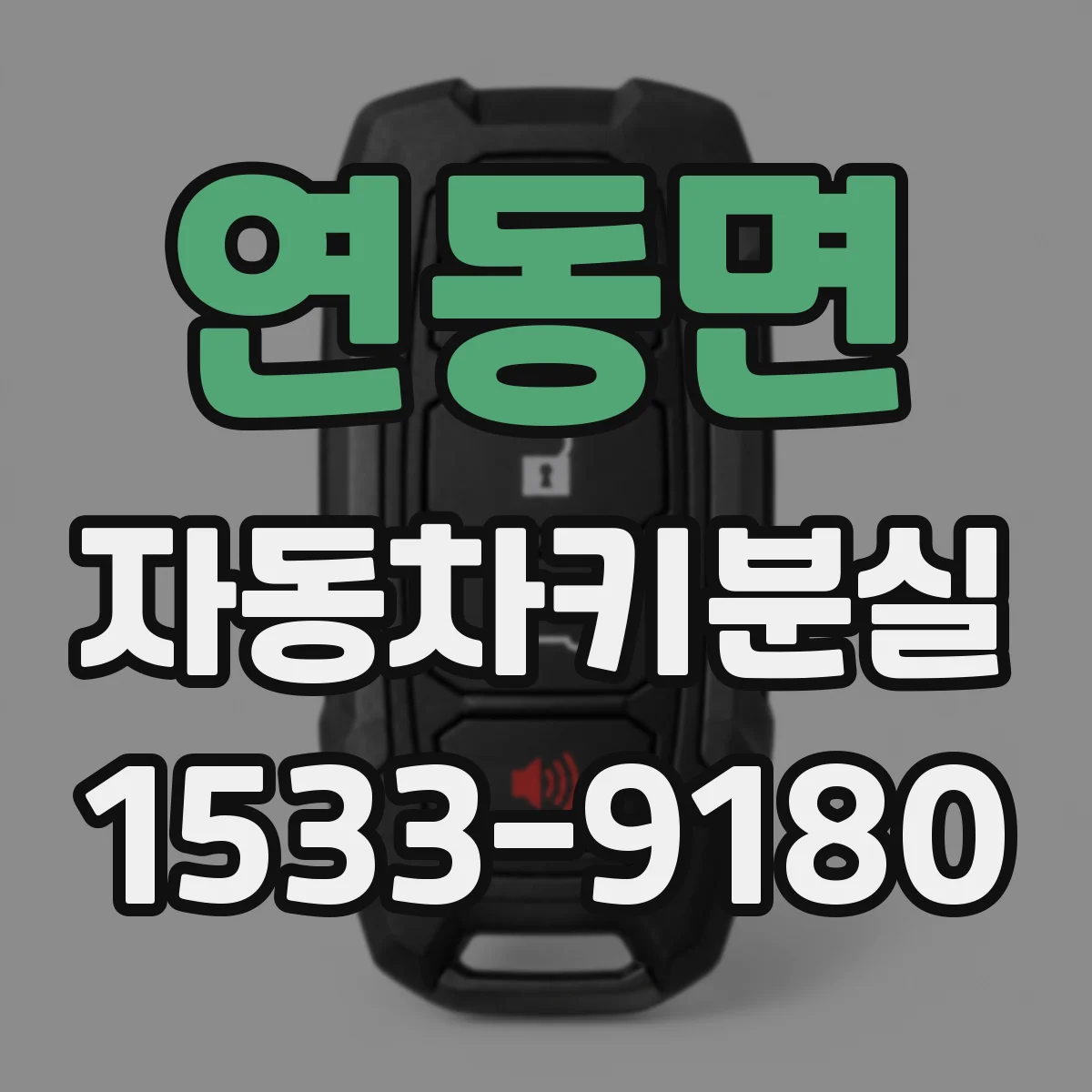 연동면 자동차키분실