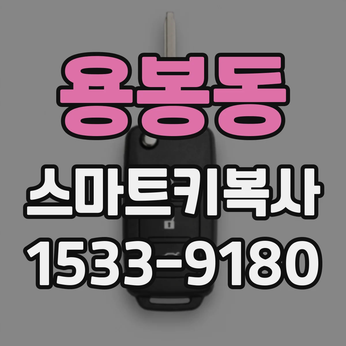 용봉동 스마트키복사