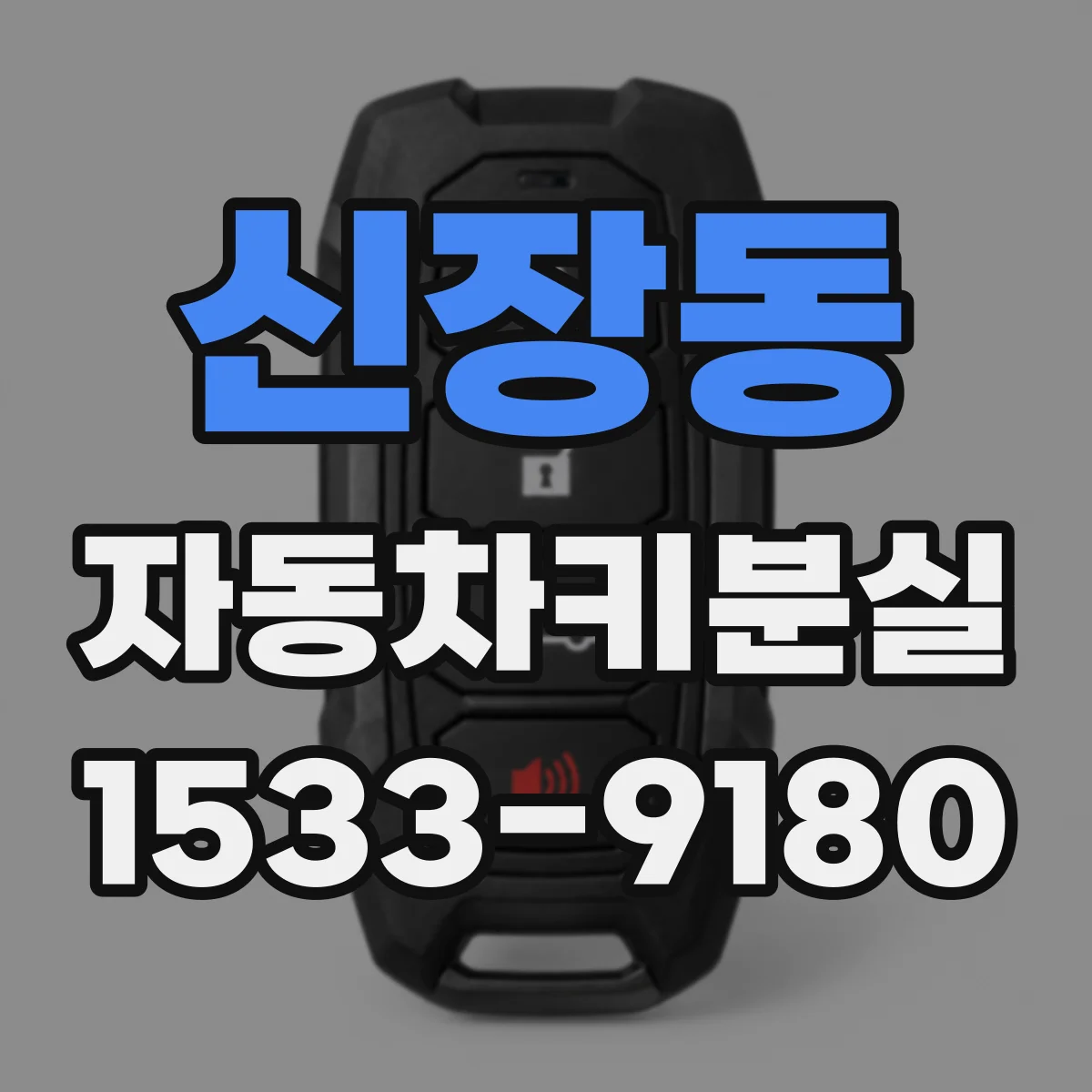 신장동 자동차키분실