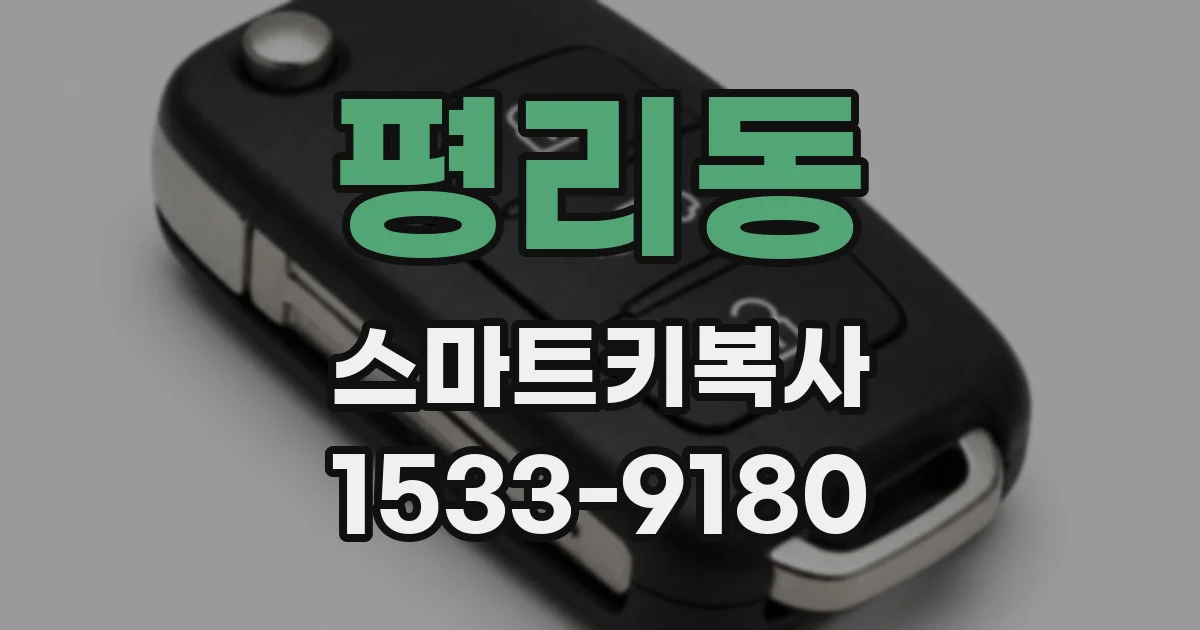 평리동 스마트키복사