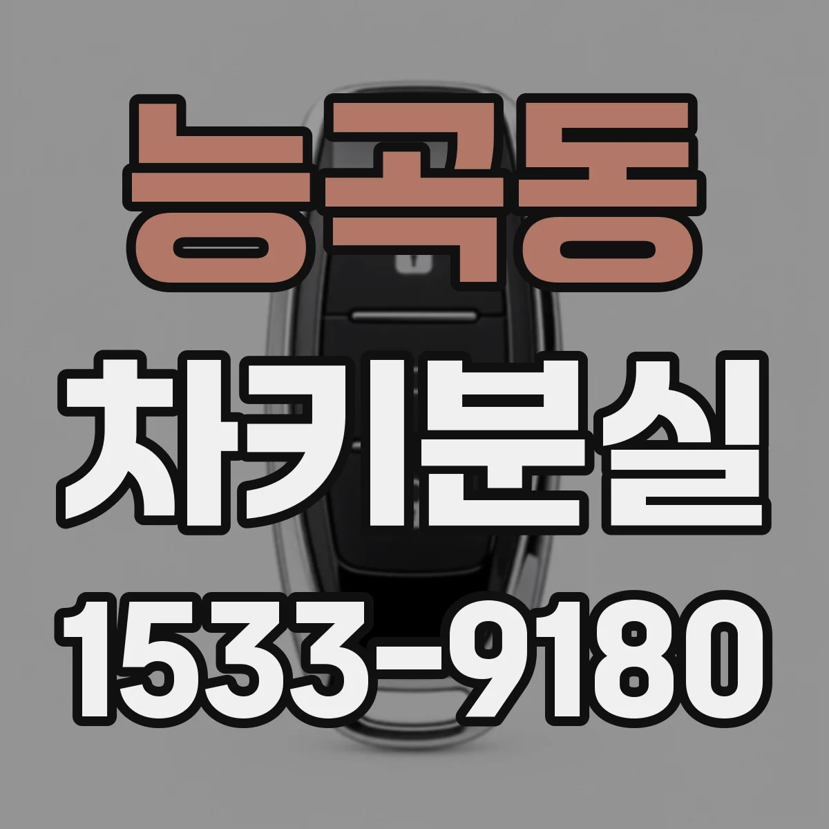 능곡동 차키분실