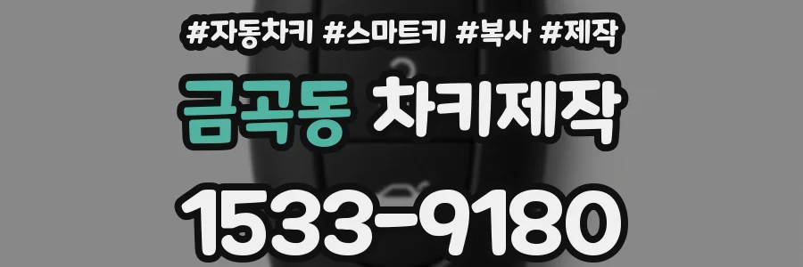 금곡동 차키제작