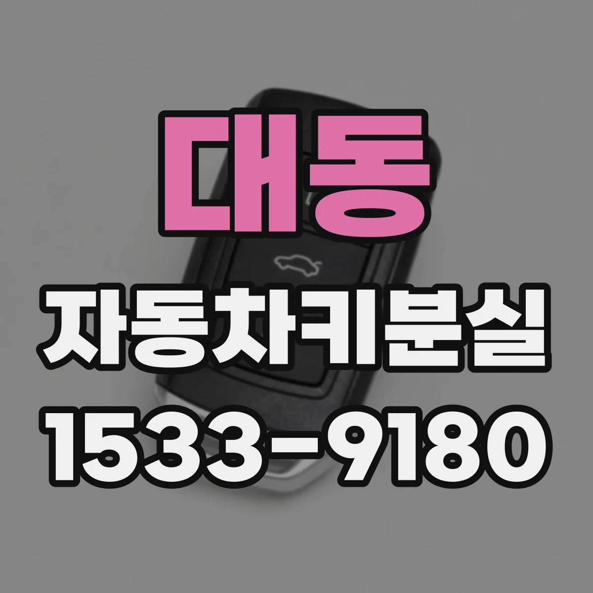 대동 자동차키분실