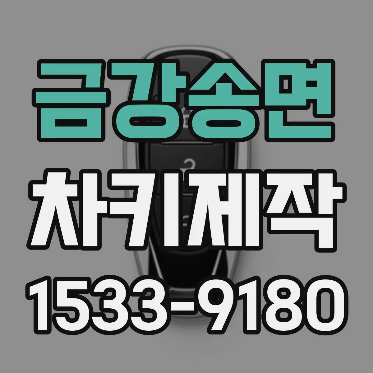 금강송면 차키제작