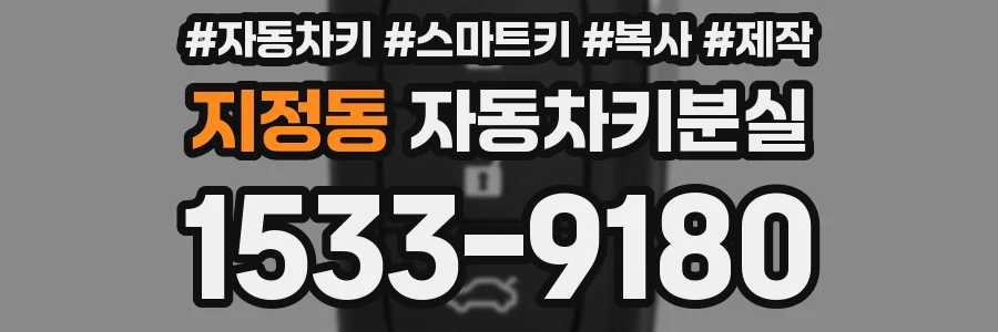 지정동 자동차키분실