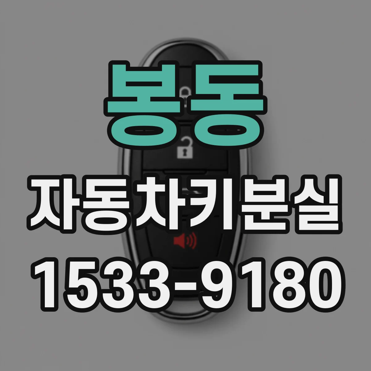 봉동 자동차키분실