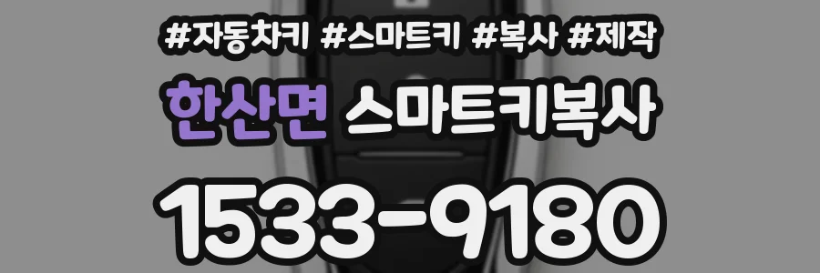 한산면 스마트키복사