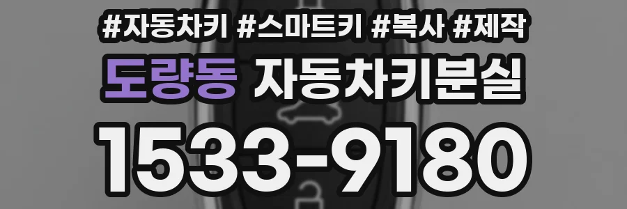 도량동 자동차키분실