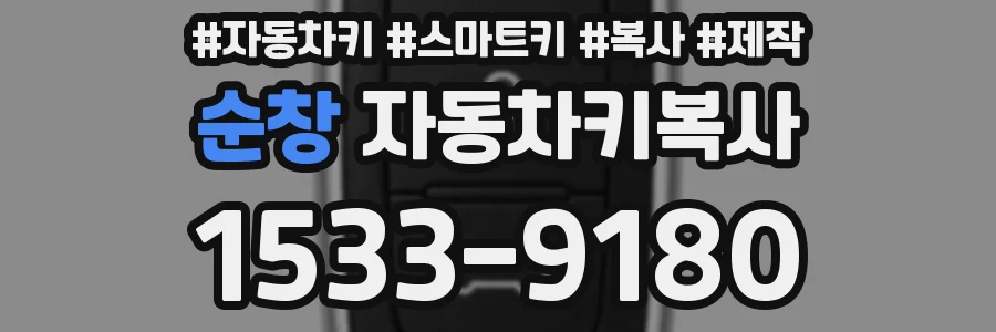 순창 자동차키복사