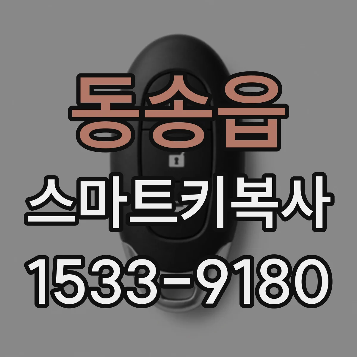 동송읍 스마트키복사