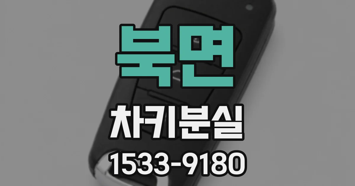 북면 차키분실
