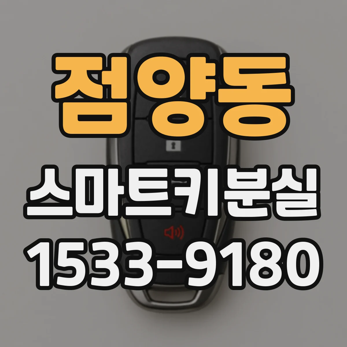 점양동 스마트키분실