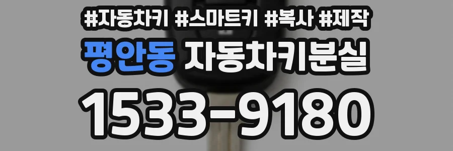평안동 자동차키분실