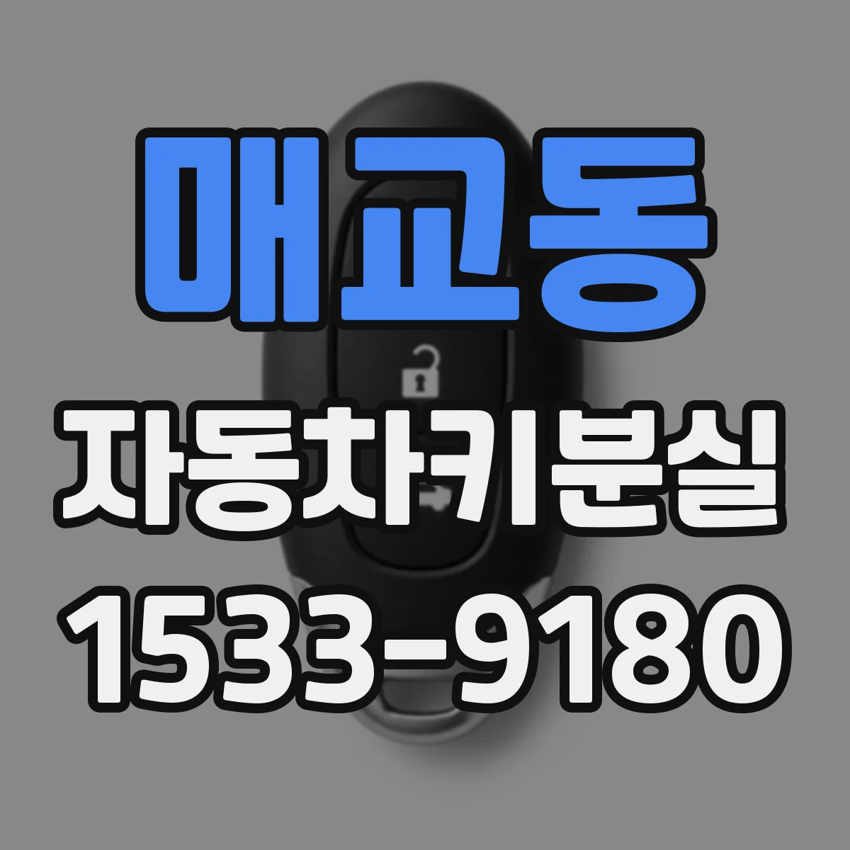 매교동 자동차키분실