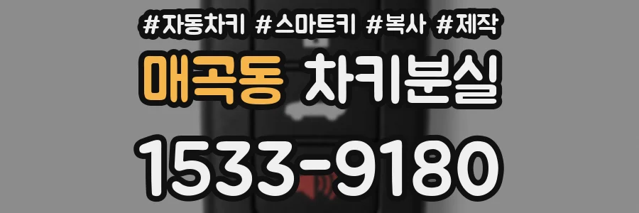 매곡동 차키분실