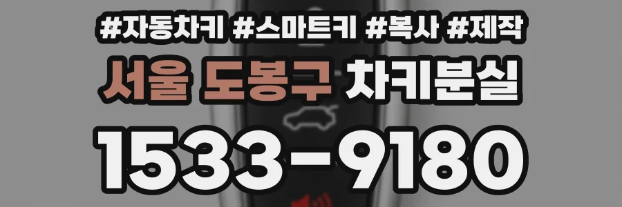 서울 도봉구 차키분실