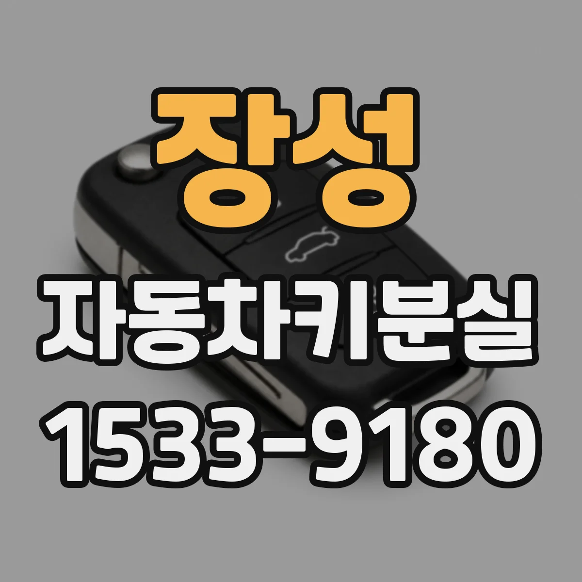 장성 자동차키분실