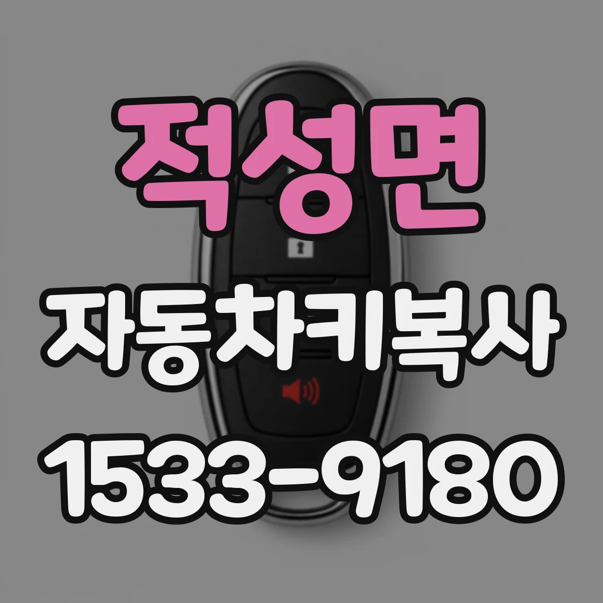 적성면 자동차키복사