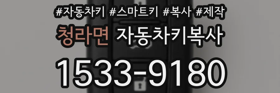 청라면 자동차키복사