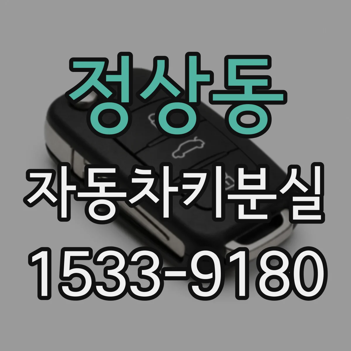 정상동 자동차키분실