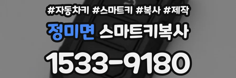 정미면 스마트키복사