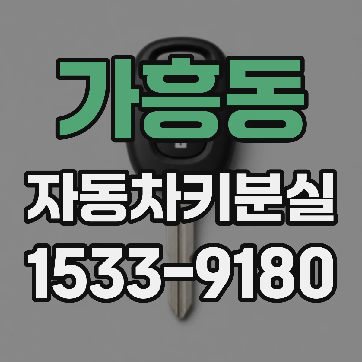 가흥동 자동차키분실