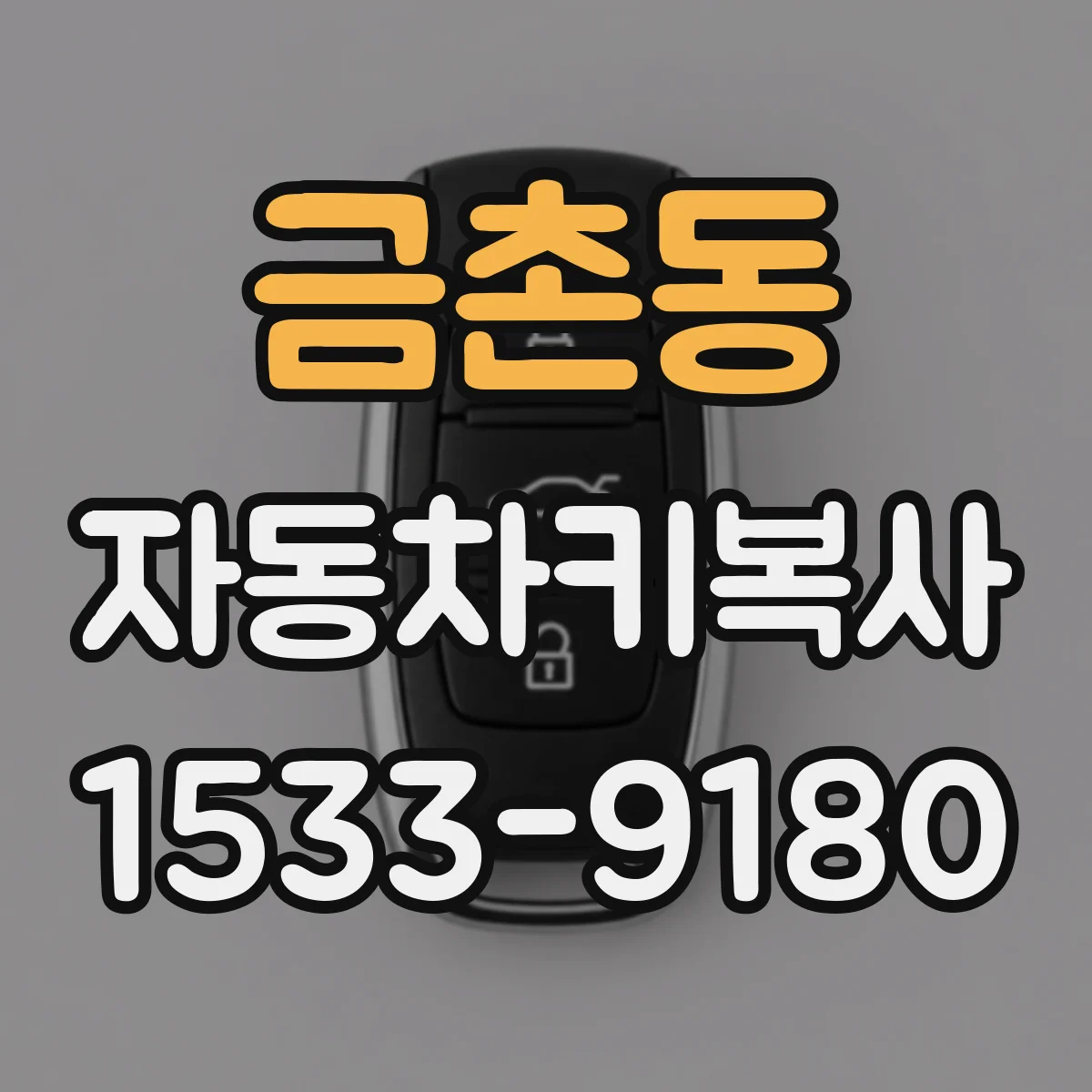 금촌동 자동차키복사