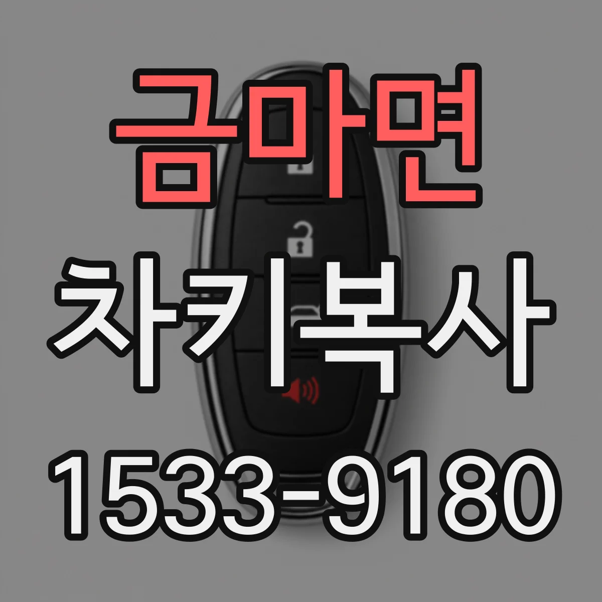 금마면 차키복사