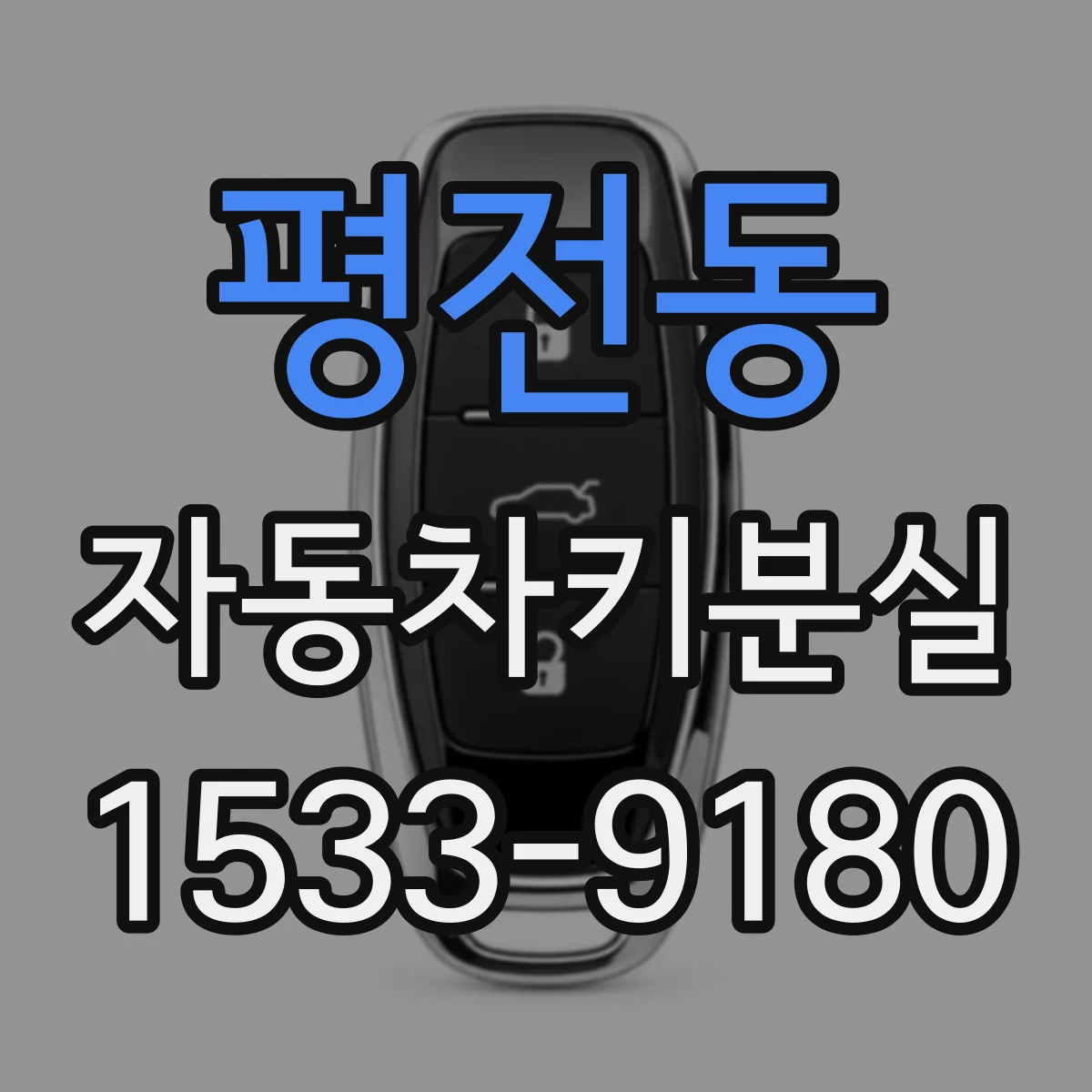 평전동 자동차키분실