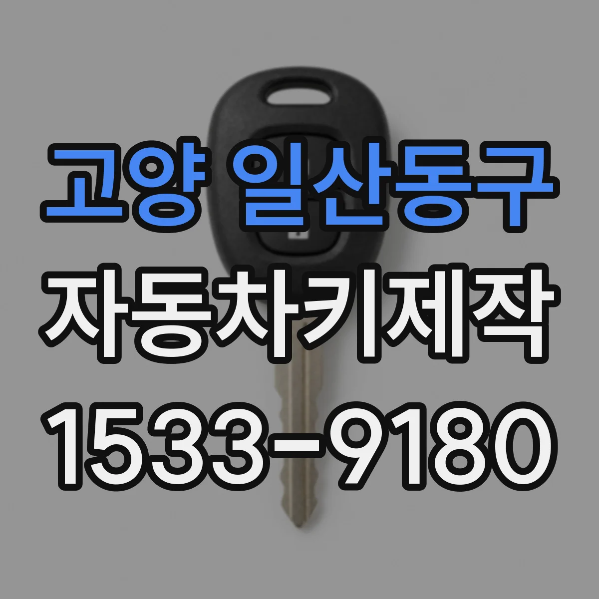 고양 일산동구 자동차키제작