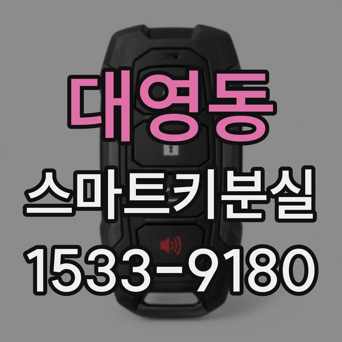 대영동 스마트키분실