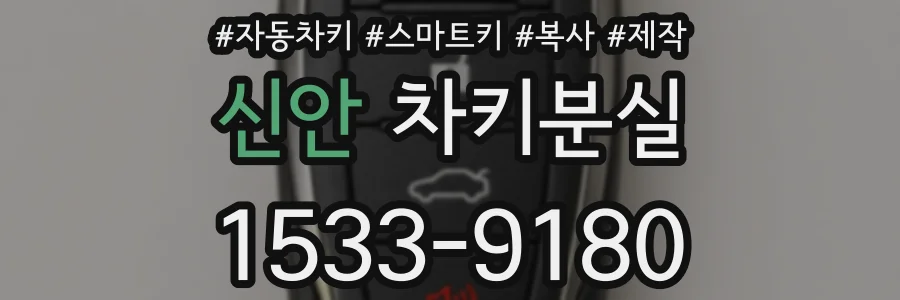 신안 차키분실